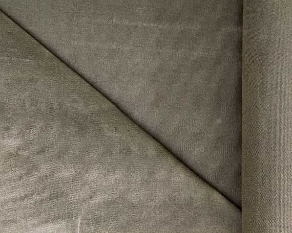 100% WAXED COTTON CANVAS 16oz DARK KHAKI #20 140cm Wide (Lineal Metre