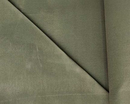 100% WAXED COTTON CANVAS 16oz SAGE #13 140cm Wide (Lineal Metre)