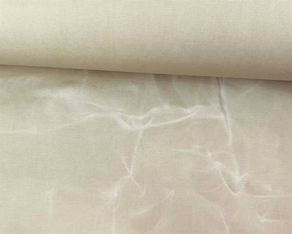 100% WAXED COTTON CANVAS 12oz FAWN #04 140cm Wide (Lineal Metre)