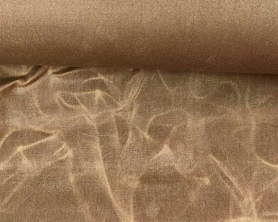 100% WAXED COTTON CANVAS 12oz COFFEE #26 140cm Wide (Lineal Metre)