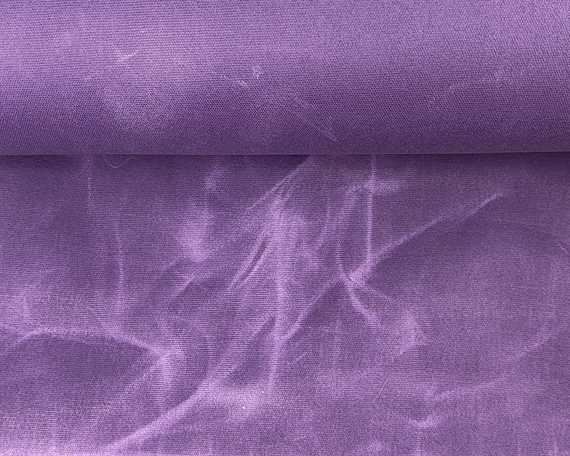 100% WAXED COTTON CANVAS 12oz PURPLE #22 140cm Wide (Lineal Metre)
