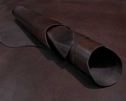 VEG TANNED COW SIDE 2.2MM BROWN GREAT CRAFT LEATHER.