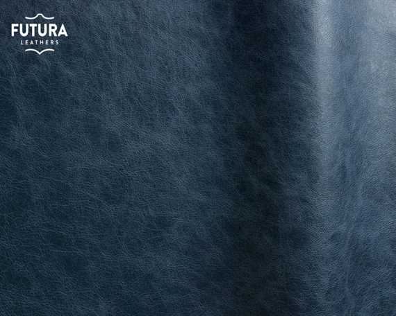 FUTURA PISTA SAPPHIRE SEMI ANILINE UPHOLSTERY LEATHER FULL HIDE