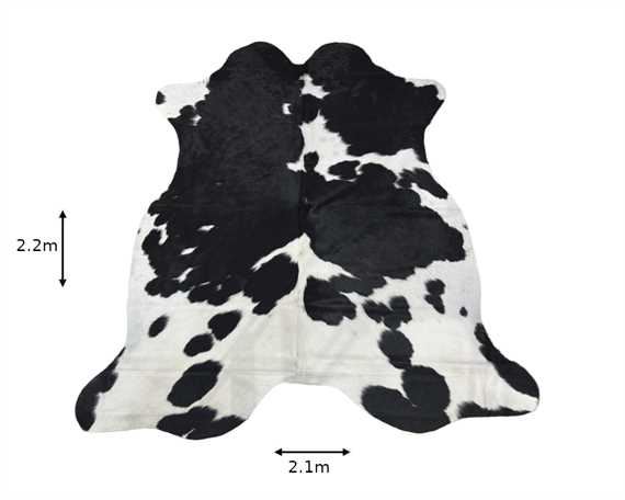  COWHIDE RUG TRI COLOUR LARGE (rug pictured sent)