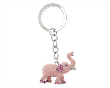 Elephant keyring