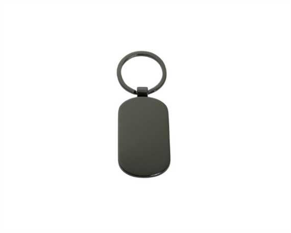 Gunmetal Keyring