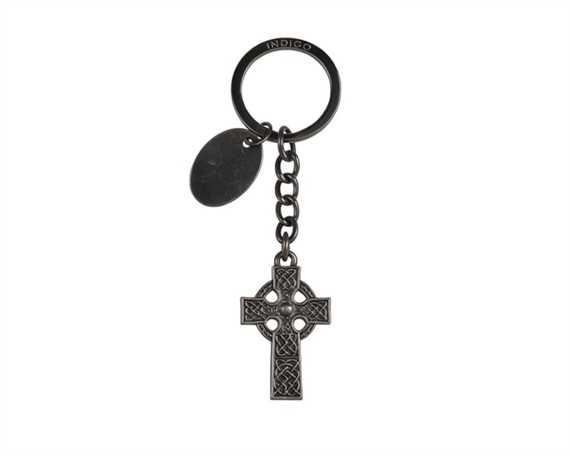 Celtic Cross Keyring