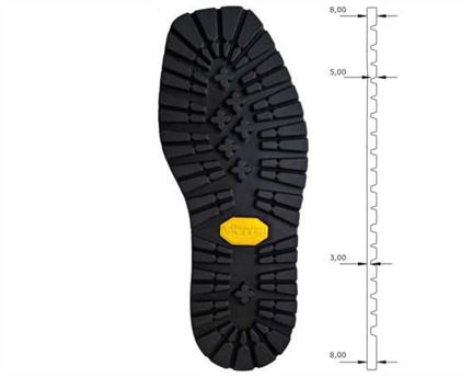VIBRAM JANKUAT SOLE 39/40 1220